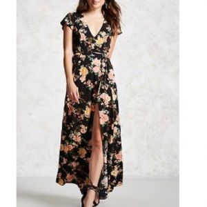 Maxi Skort Romper Floral